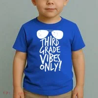 Third Grade Vibes Only Toddler T-Shirt thumb 2