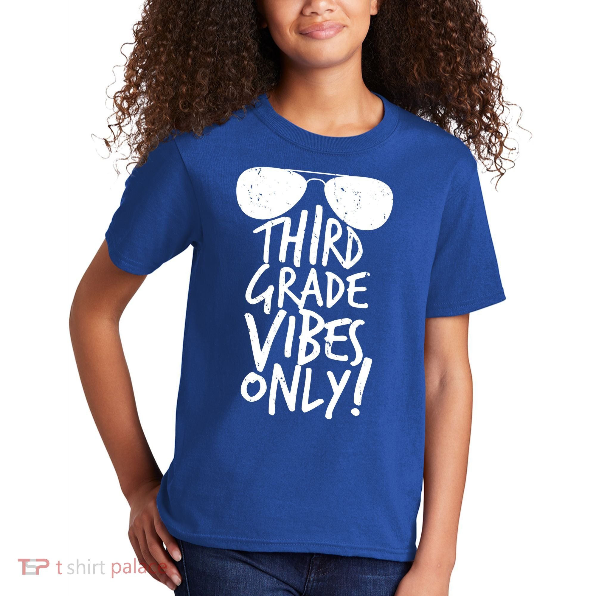 Third Grade Vibes Only Kids T-Shirt