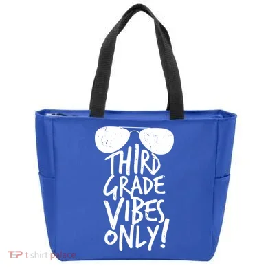Third Grade Vibes Only Tote Bag