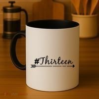 #Thirteen Arrow Coffee Mug thumb 4