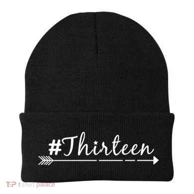 #Thirteen Arrow Beanie