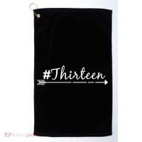 #Thirteen Arrow Golf Towel thumb 0