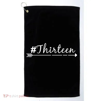 #Thirteen Arrow Golf Towel