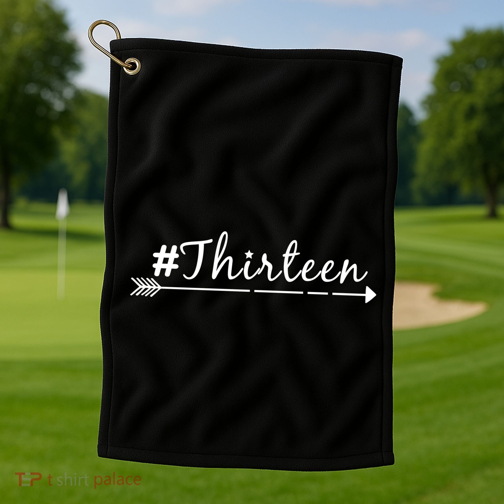 #Thirteen Arrow Golf Towel