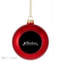 #Thirteen Arrow Plastic Christmas Ball Ornament thumb 0