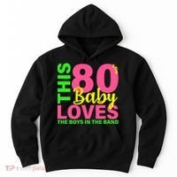 This 80's Baby Loves The Boys In The Band Hoodie thumb 0