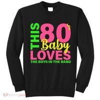 This 80's Baby Loves The Boys In The Band Sweatshirt thumb 0