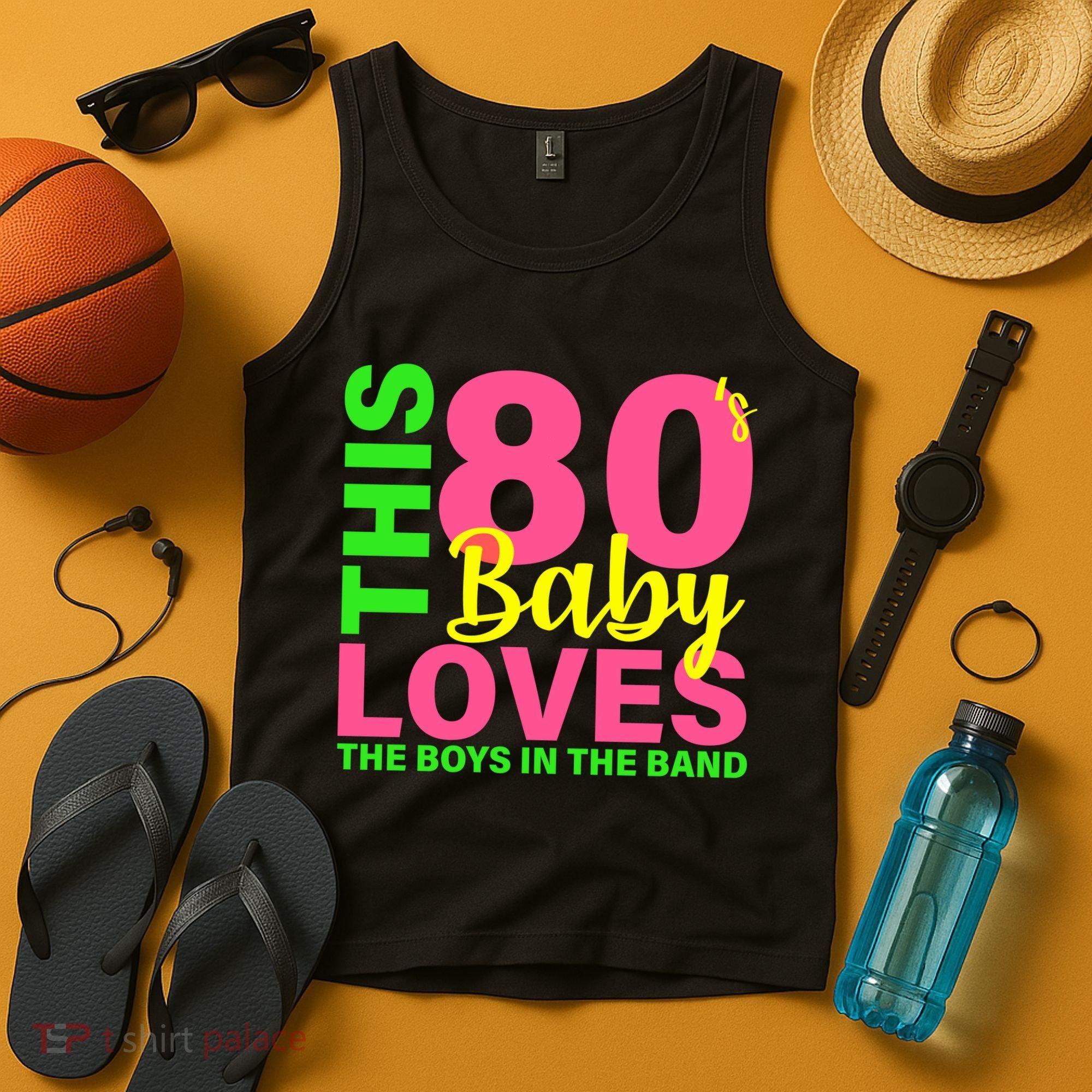 This 80's Baby Loves The Boys In The Band Tank Top