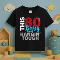 This 80's Baby Still Hangin' Tough Toddler T-Shirt thumb 3