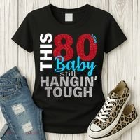 This 80's Baby Still Hangin' Tough Women's T-Shirt thumb 3