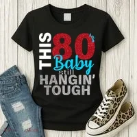 This 80's Baby Still Hangin' Tough Women's T-Shirt thumb 3