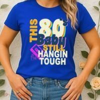 This 80's Baby Still Hangin Tough 1980s Rock Women's T-Shirt thumb 2