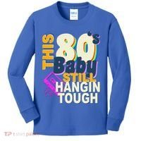 This 80's Baby Still Hangin Tough 1980s Rock Kids Long Sleeve Shirt thumb 0