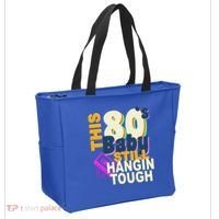 This 80's Baby Still Hangin Tough 1980s Rock Tote Bag thumb 2