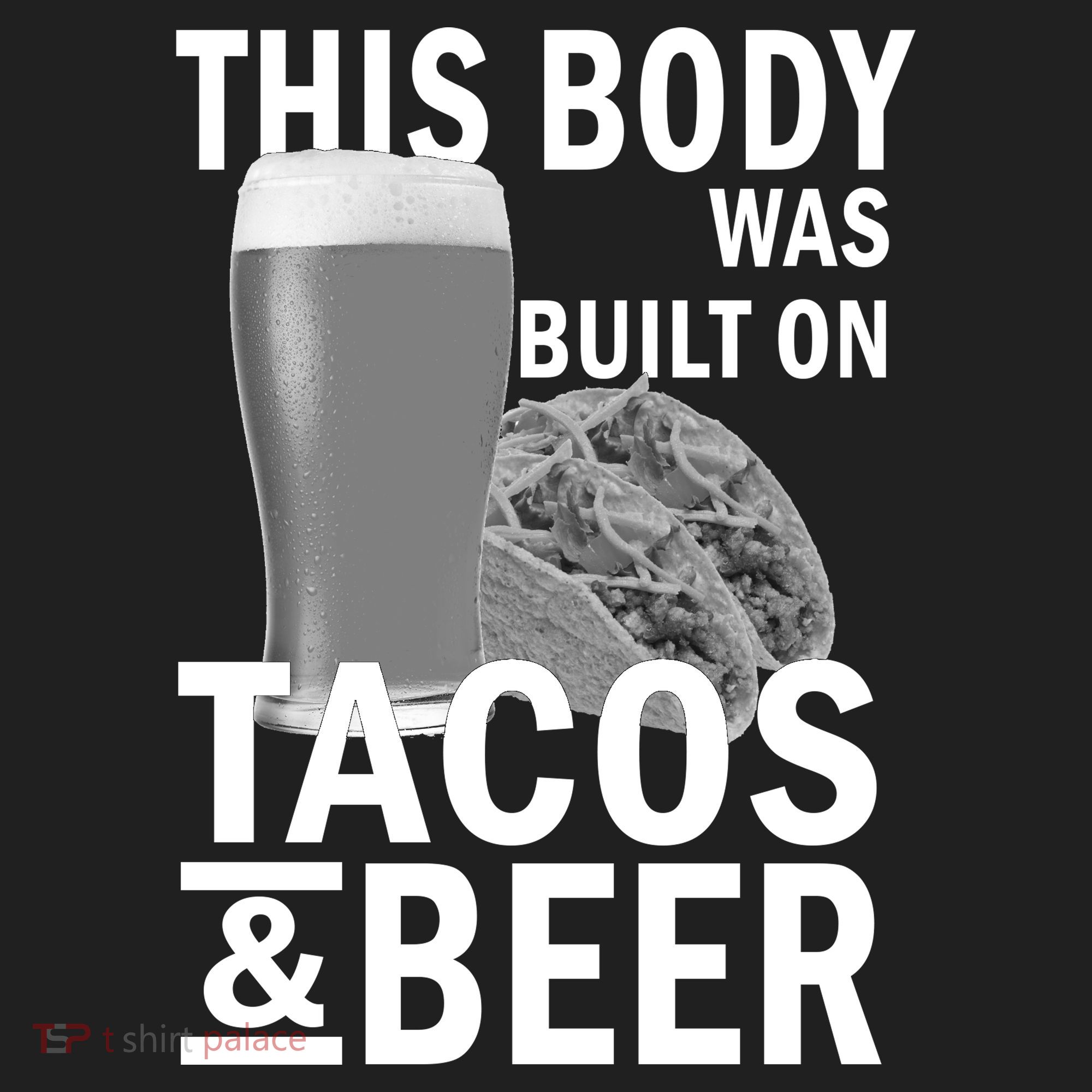This Body Was Built On Tacos & Beer Beanie