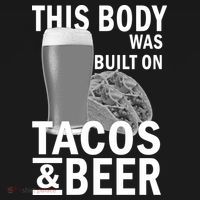 This Body Was Built On Tacos & Beer Women's Hoodie thumb 2