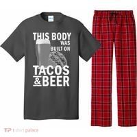 This Body Was Built On Tacos & Beer Pajama Set thumb 0