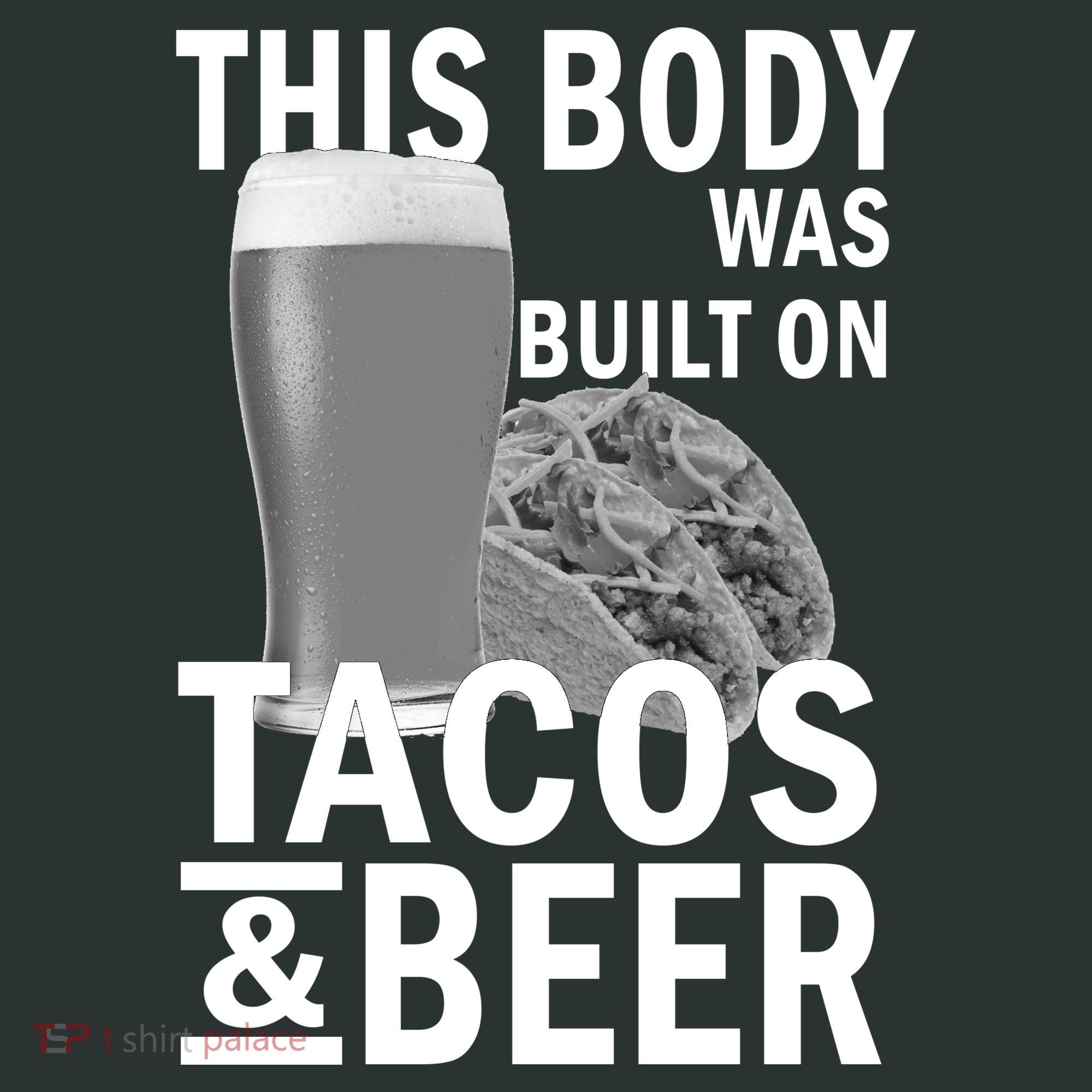 This Body Was Built On Tacos & Beer Kids Sweatshirt