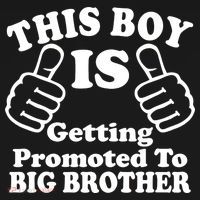This Boy is Getting Promoted To Big Brother Backpack thumb 2
