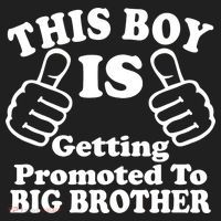 This Boy is Getting Promoted To Big Brother Crop Fleece Hoodie thumb 2