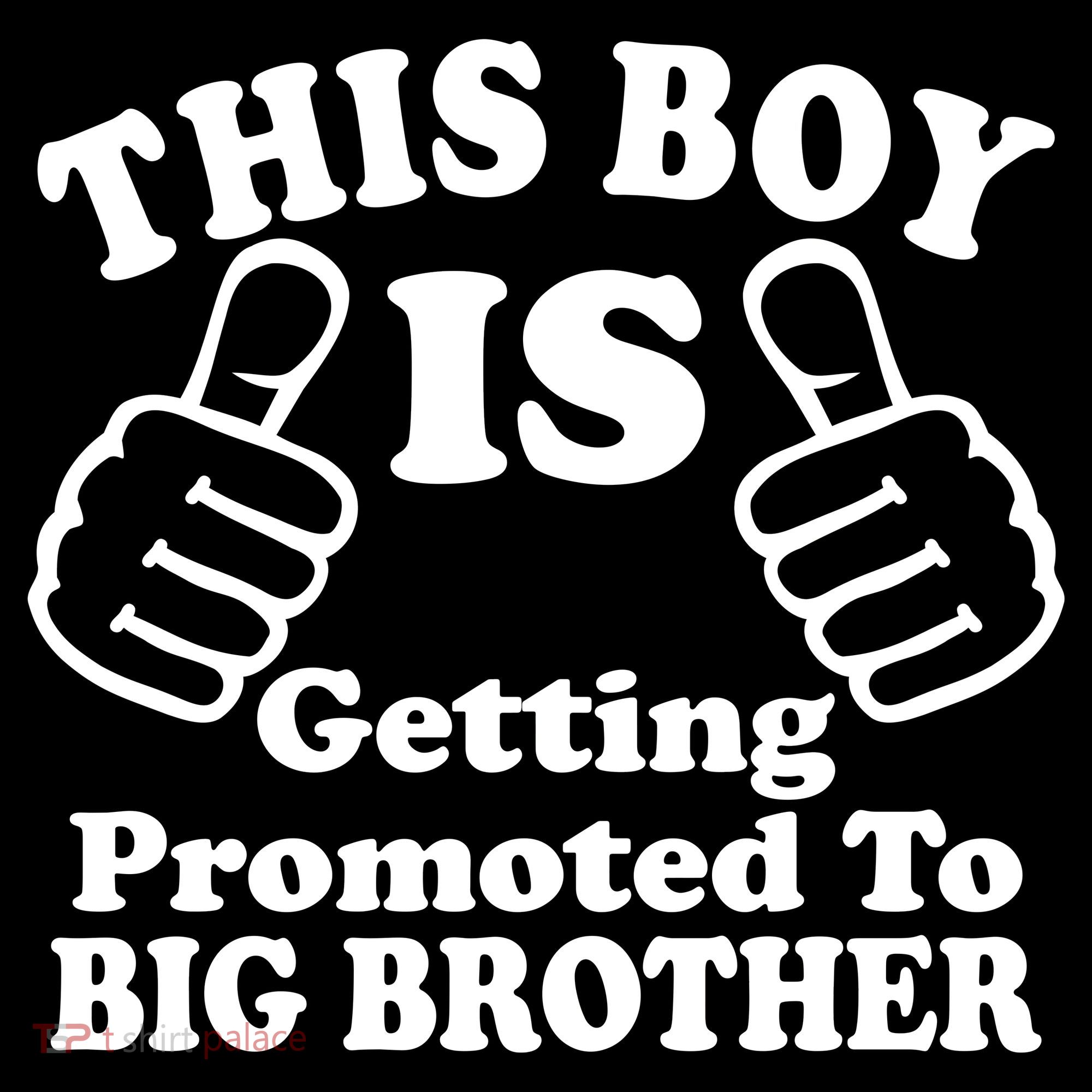This Boy is Getting Promoted To Big Brother Ornament