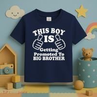 This Boy is Getting Promoted To Big Brother Toddler T-Shirt thumb 3