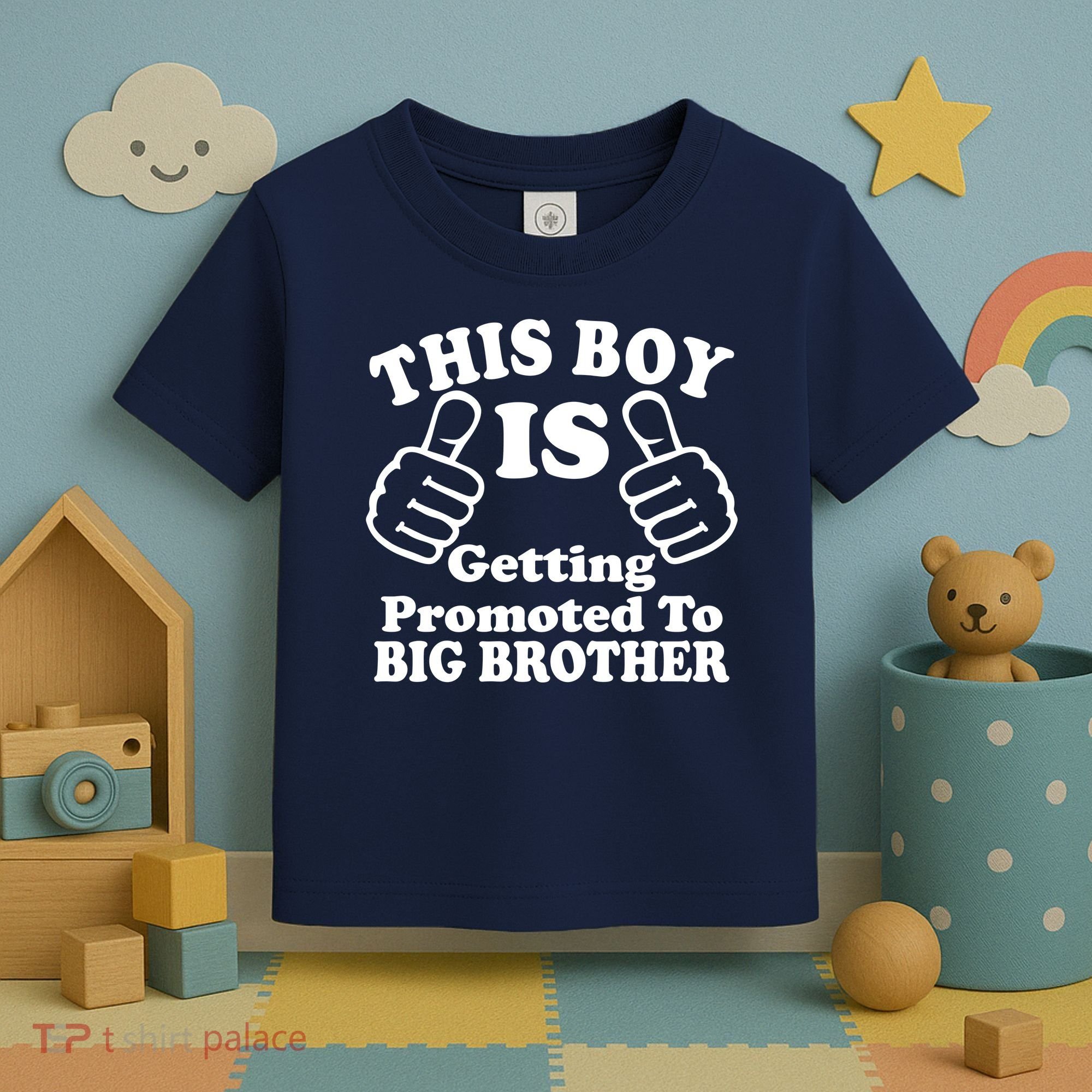 This Boy is Getting Promoted To Big Brother Toddler T-Shirt