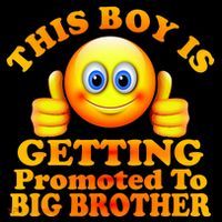 This Boy is Getting Promoted To Big Brother Smiley Emoji Women's Tank Top thumb 5