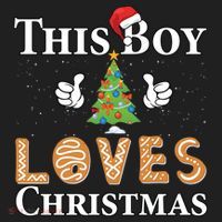 This Boy Loves Christmas Women's Sweatshirt thumb 2