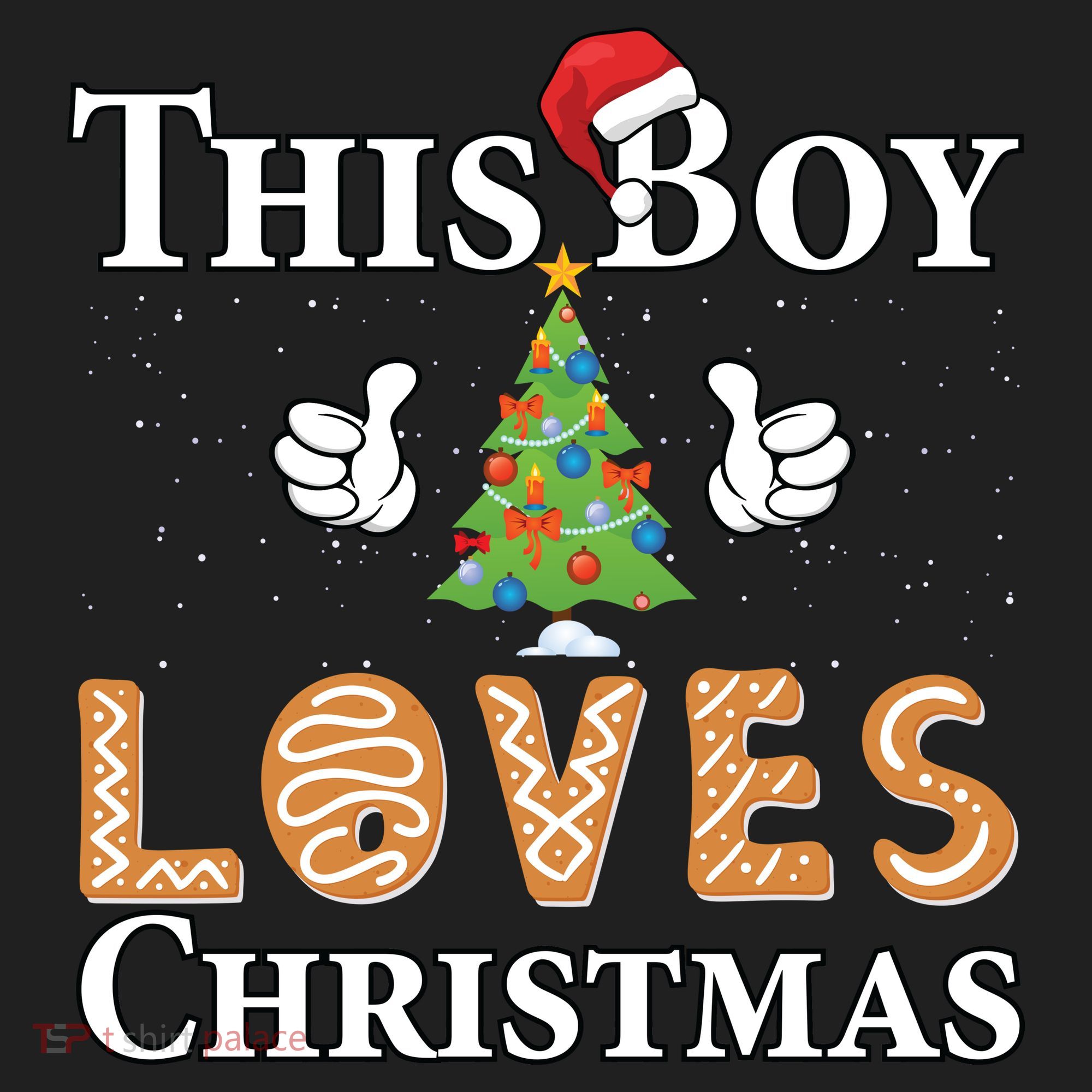 This Boy Loves Christmas Tumbler