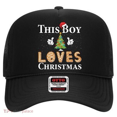 This Boy Loves Christmas Hat