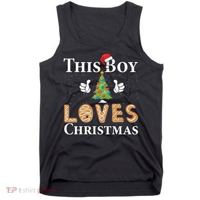 This Boy Loves Christmas Tank Top
