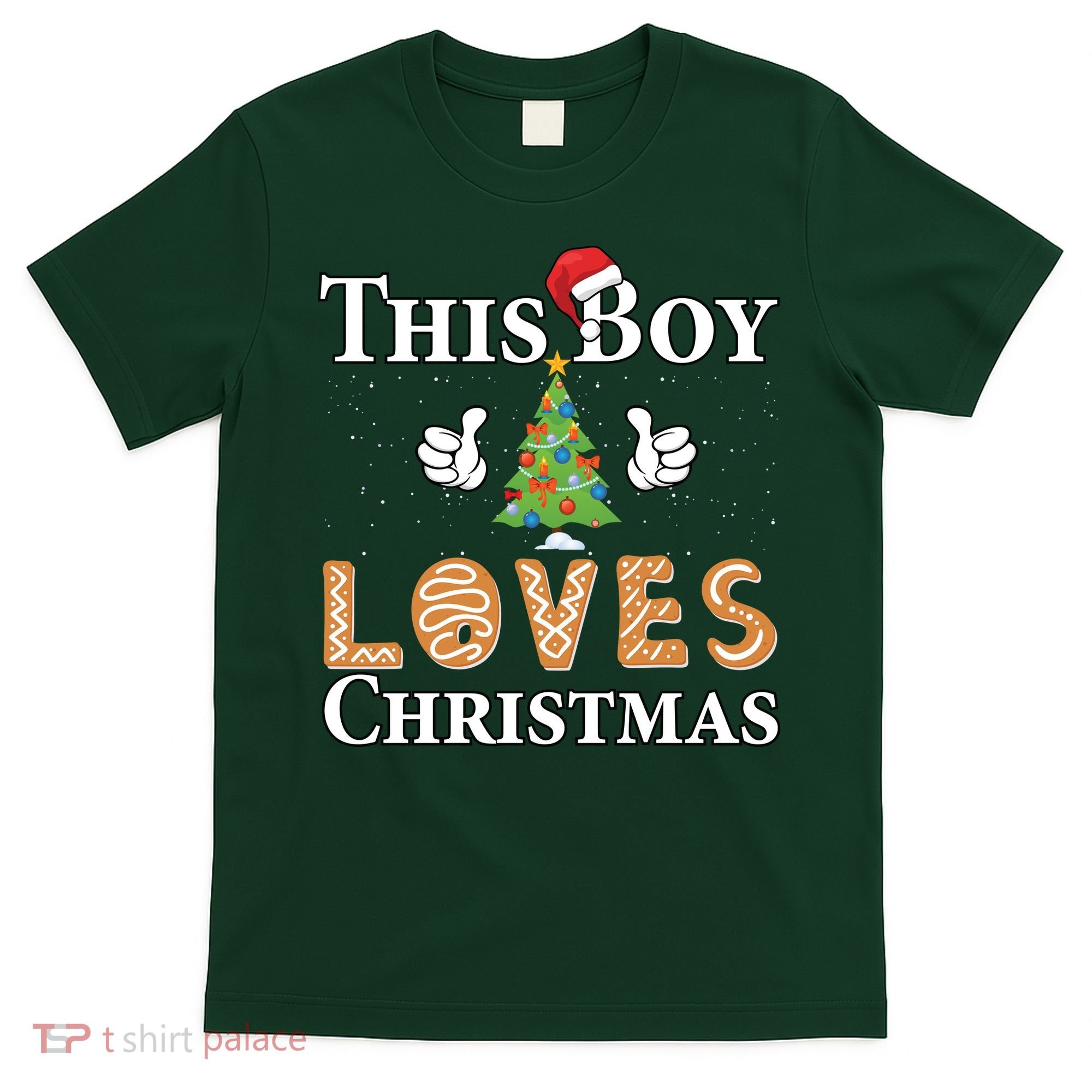 This Boy Loves Christmas T-Shirt