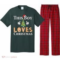 This Boy Loves Christmas Pajama Set thumb 0