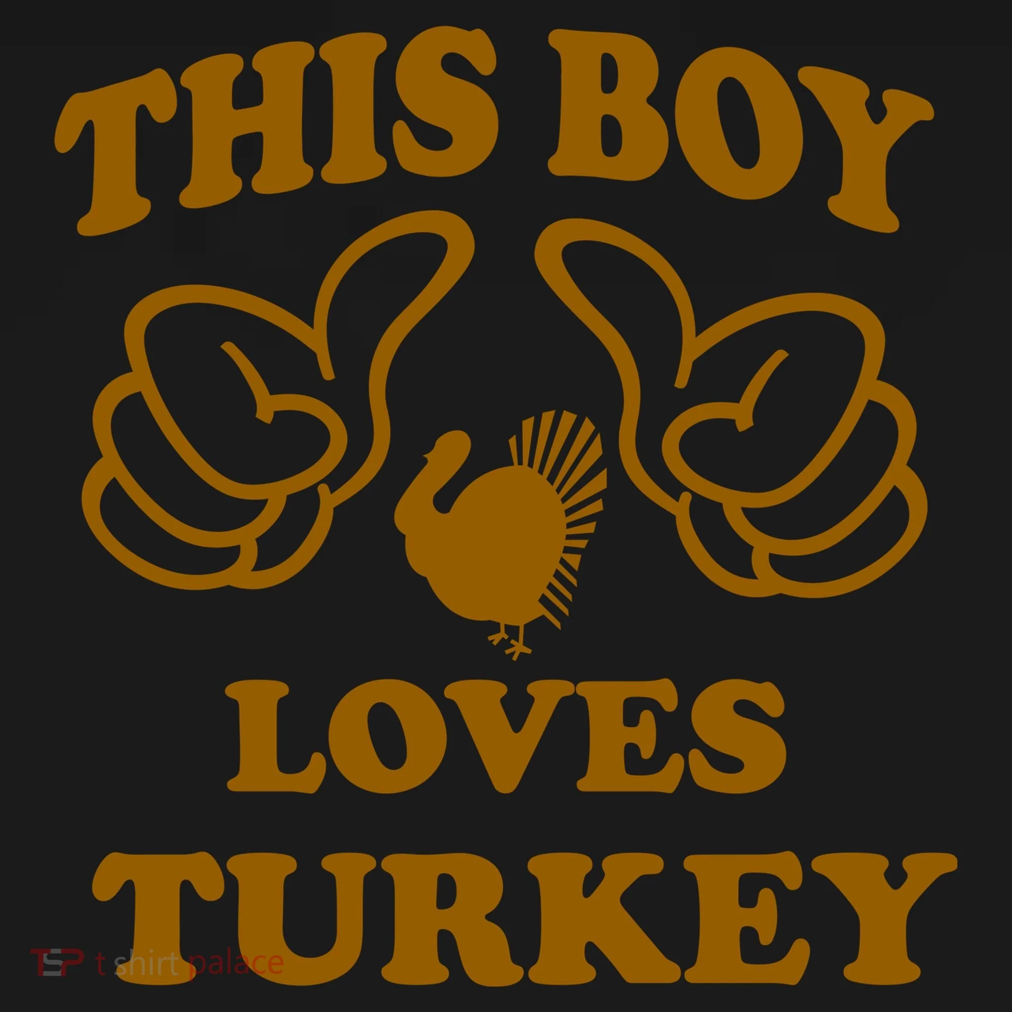 This Boy Loves Turkey Doggie Tank
