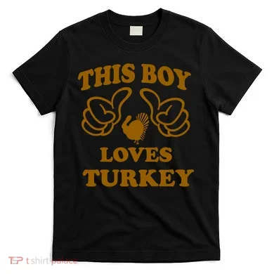 This Boy Loves Turkey T-Shirt