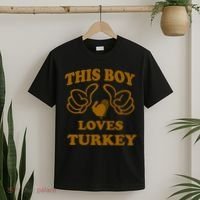 This Boy Loves Turkey T-Shirt thumb 2