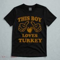This Boy Loves Turkey T-Shirt thumb 5