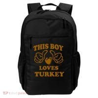 This Boy Loves Turkey Backpack thumb 0