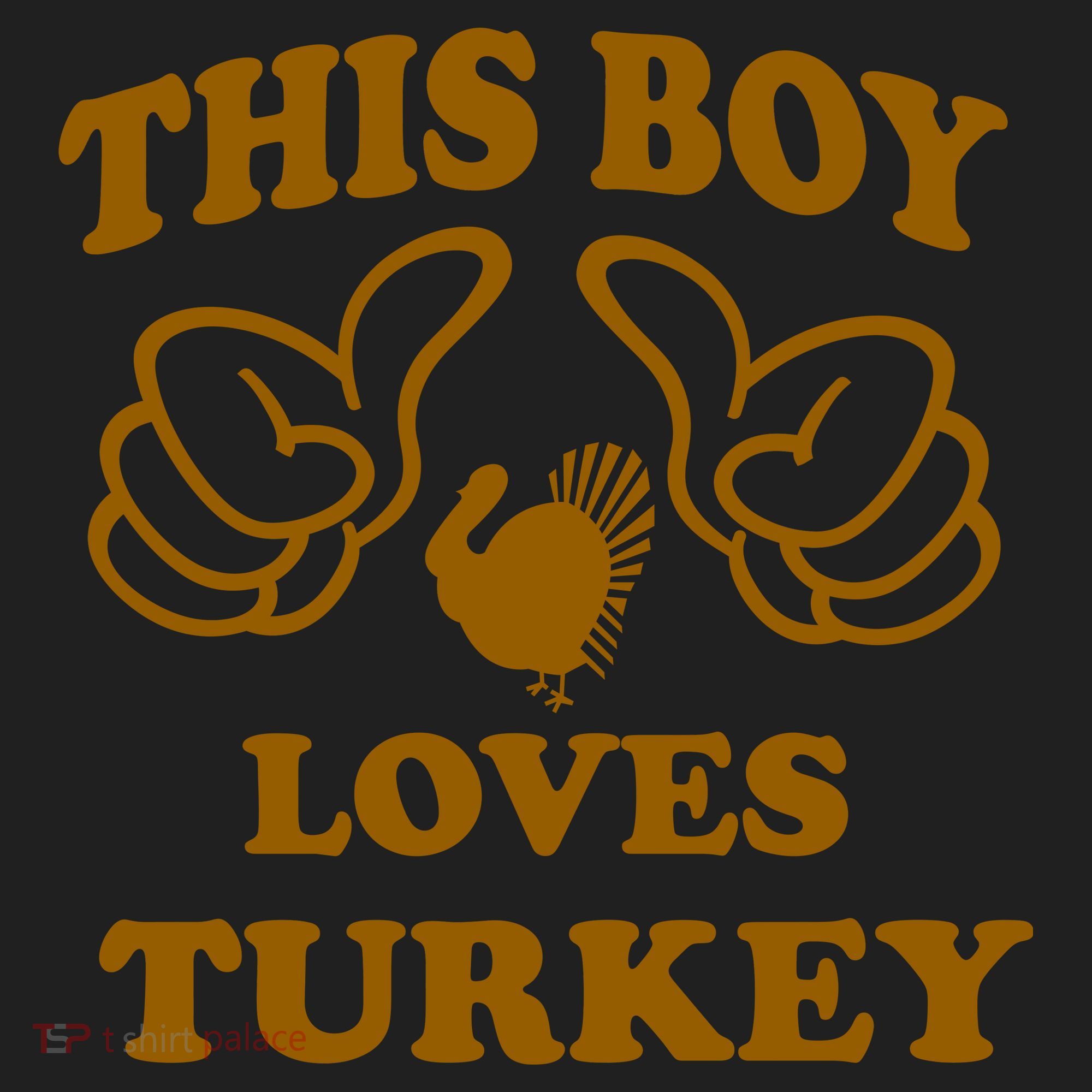 This Boy Loves Turkey Beanie
