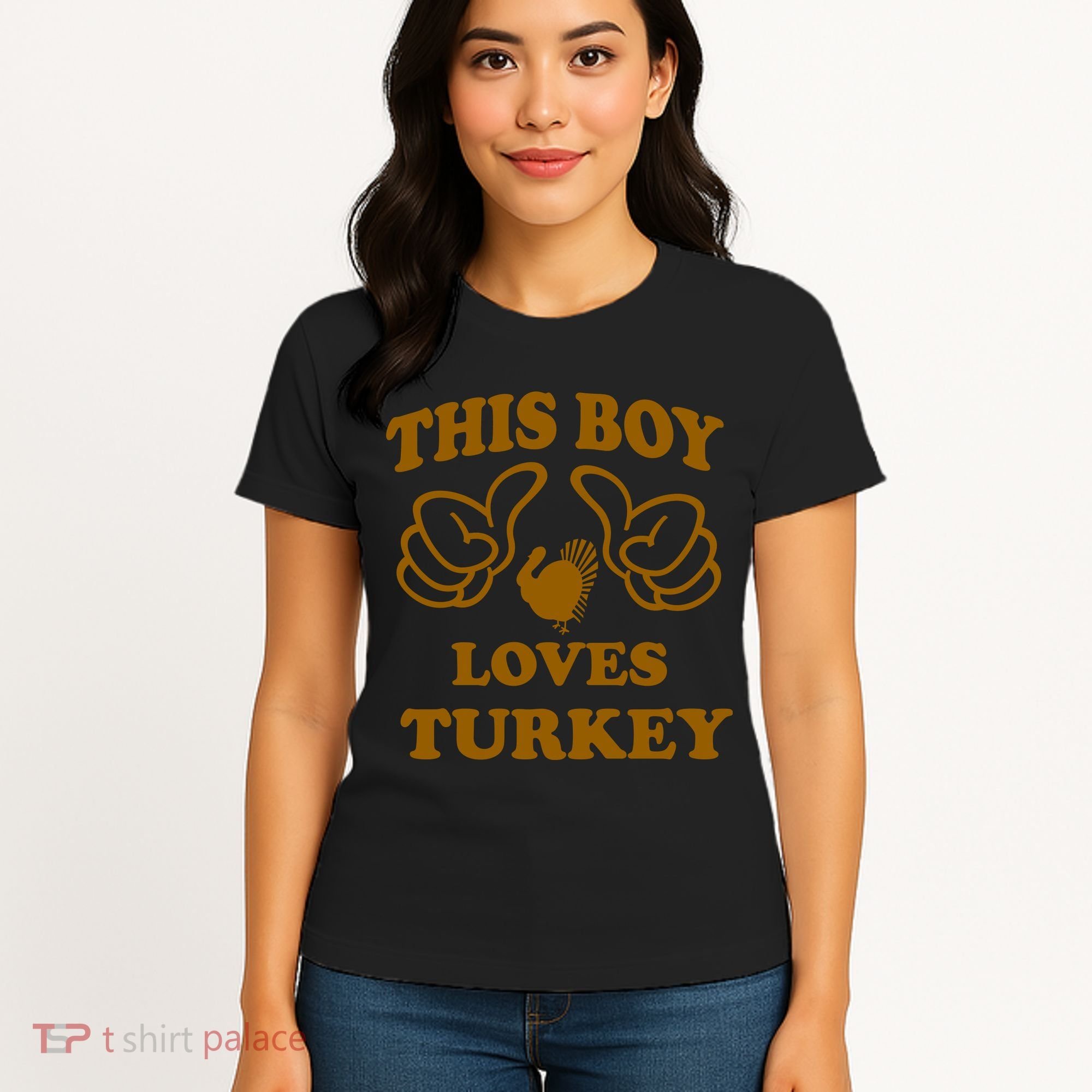This Boy Loves Turkey Women's T-Shirt
