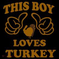This Boy Loves Turkey Women's T-Shirt thumb 6