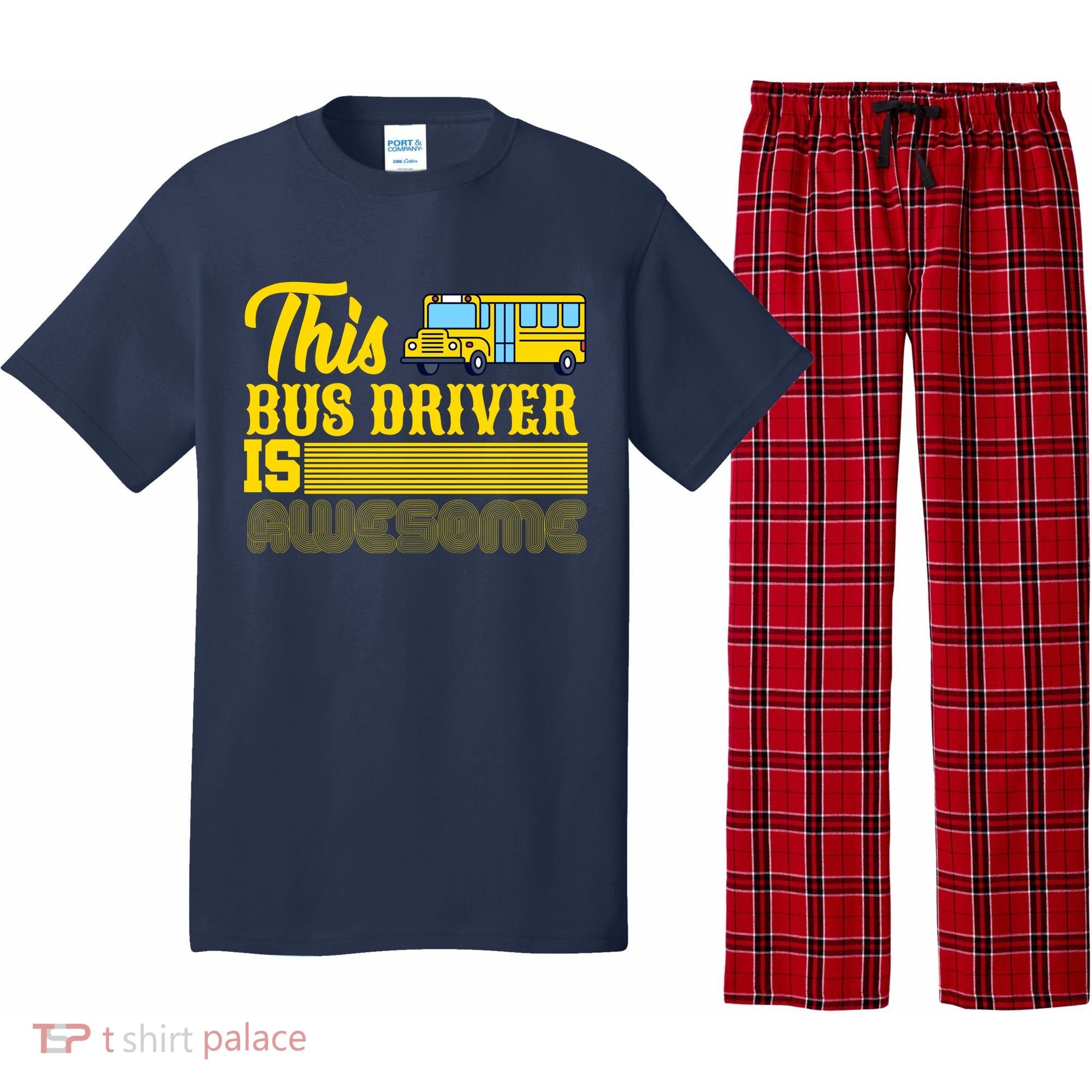 This Bus Driver Is Awesome Pajama Set