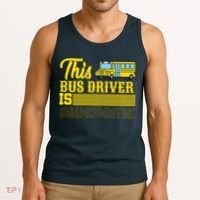 This Bus Driver Is Awesome Tank Top thumb 3