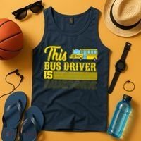This Bus Driver Is Awesome Tank Top thumb 4