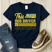 This Bus Driver Is Awesome Women's T-Shirt thumb 3