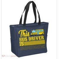 This Bus Driver Is Awesome Tote Bag thumb 2