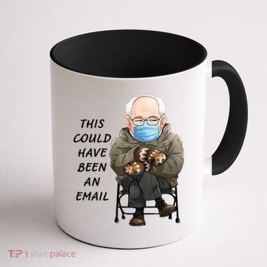 This Could Have Been An Email Bernie Sanders Coffee Mug back
