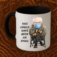 This Could Have Been An Email Bernie Sanders Coffee Mug thumb 2