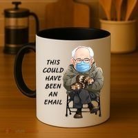 This Could Have Been An Email Bernie Sanders Coffee Mug thumb 4